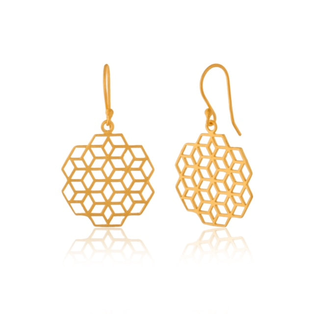 A geometrical shape with French Hook.