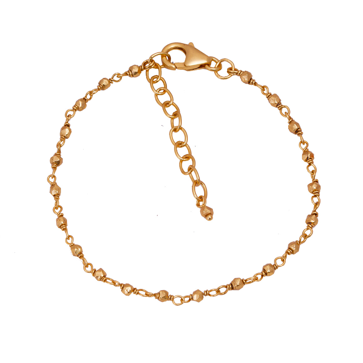 Classic Gold Bead Bracelet