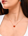 Crimson Elegance Pendant