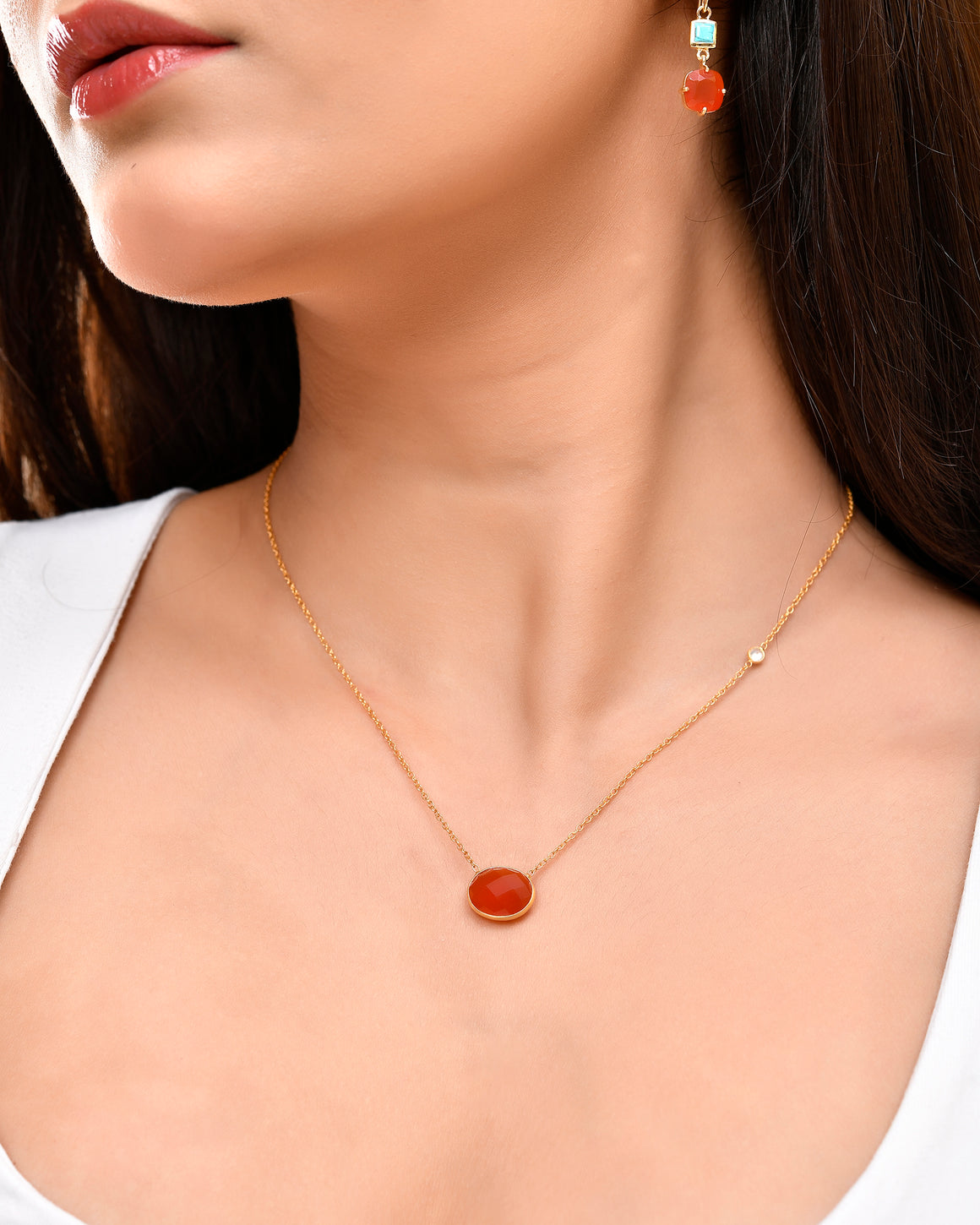 Crimson Elegance Pendant