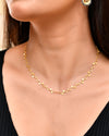 Adjustable Gold Dot Necklace