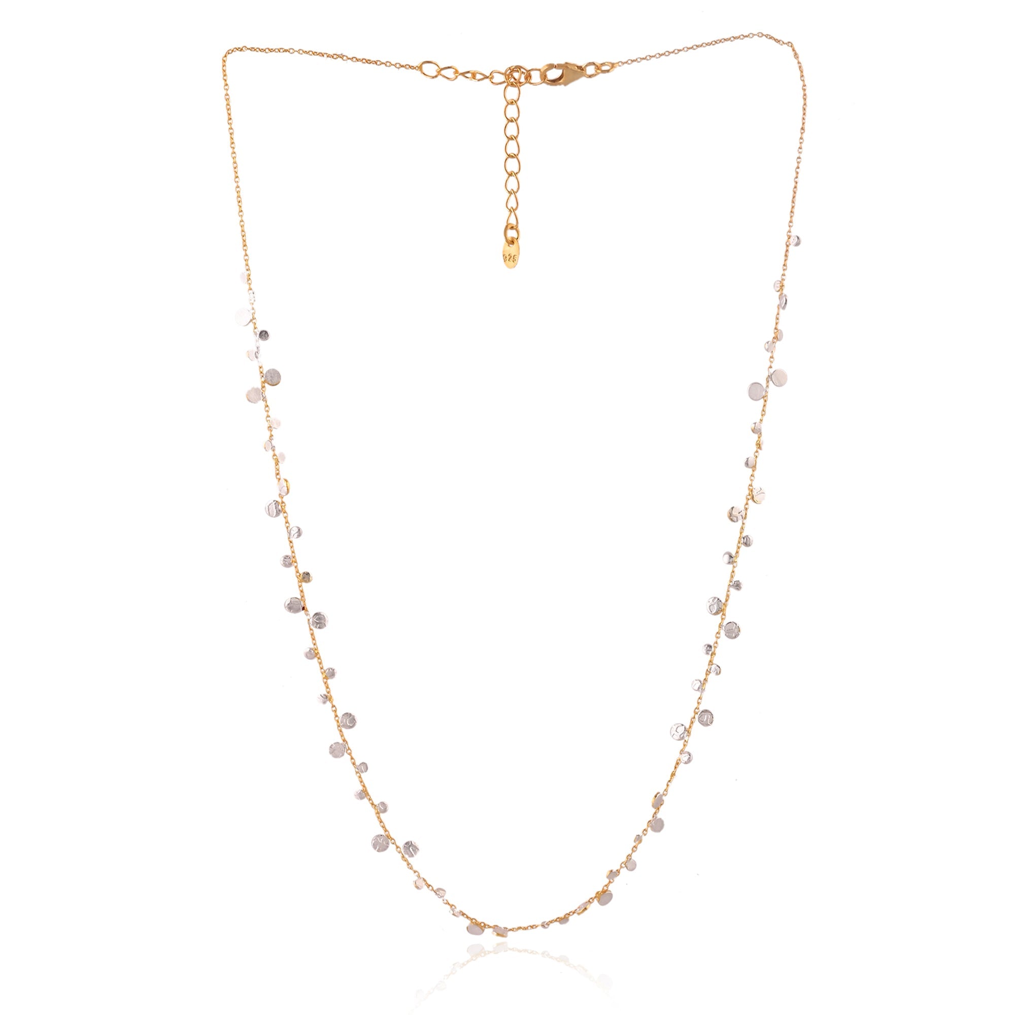 Silver Dot Necklace