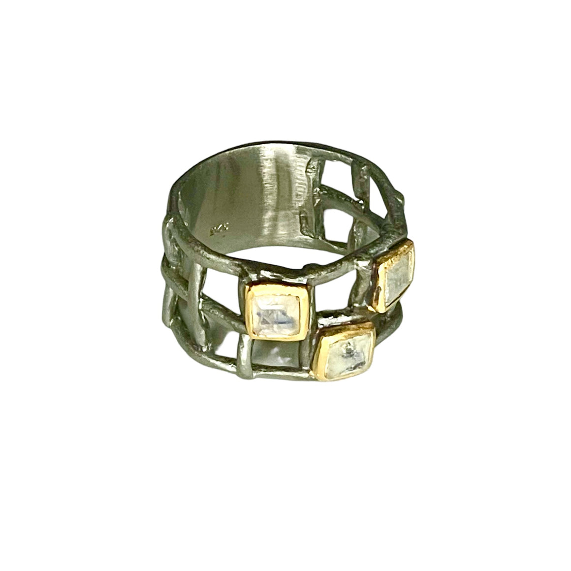 Sun-Kissed Moonstone Ring