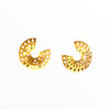 Devi Cut Earrings in Gold