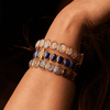 Manjusha Jewels Bracelets Isabella Clasp Bracelet in Lapis Lazuli