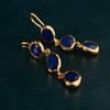 Manjusha Jewels earrings Celestial Drop Earrings in Lapis Lazuli