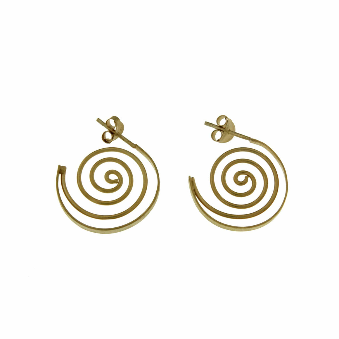 Manjusha Jewels earrings Devi Spiral Earrings in Gold