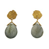 Manjusha Jewels earrings Mystic Earrings in Labradorite