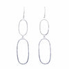 Manjusha Jewels earrings Silver Oval Earrings