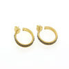 Manjusha Jewels earrings Smoky Hoop Earrings in Smoky Quartz