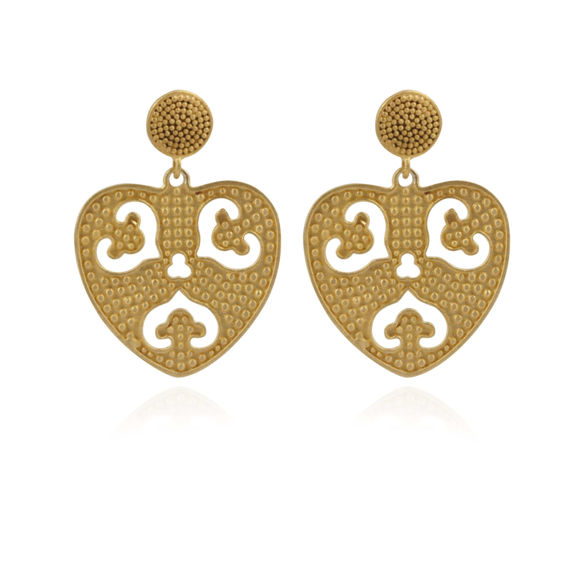Manjusha Jewels Yogini Dot Gold Earring